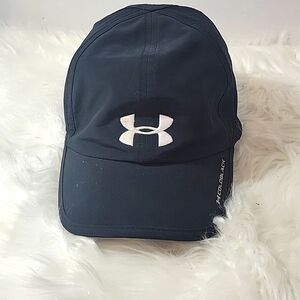 UNDER ARMOUR Women's Black with‎ White Lettering Hat